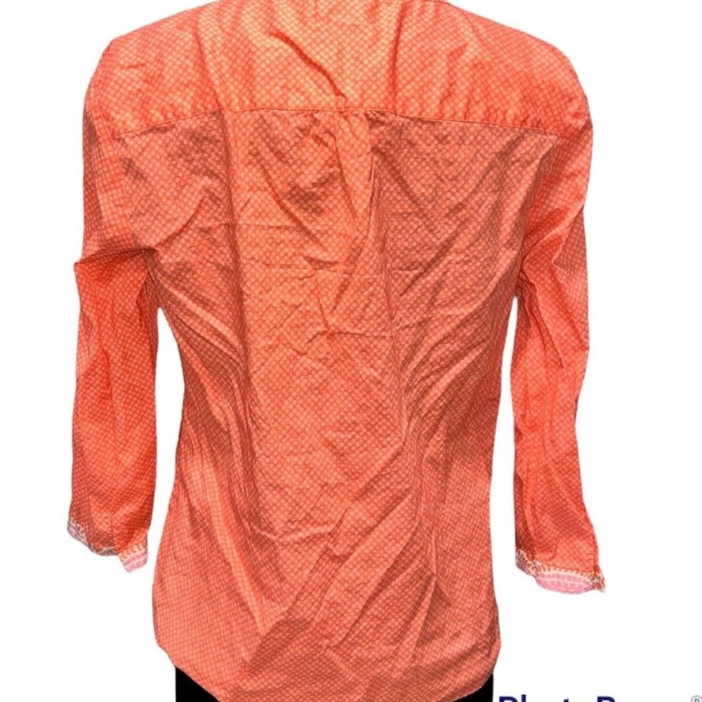 J. Crew Coral Tunic Top Blouse - Picture 3 of 3